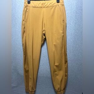 Athleta Textured Brooklyn Joggers -Tuscan Gold/ Mustard - Size 6
